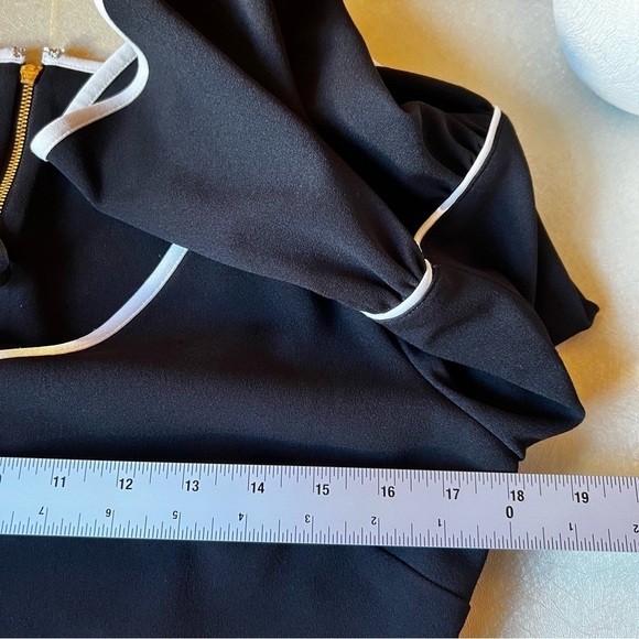 Calvin Klein Bell Sleeve Midi Dress Women Size 8 - Picture 7 of 10